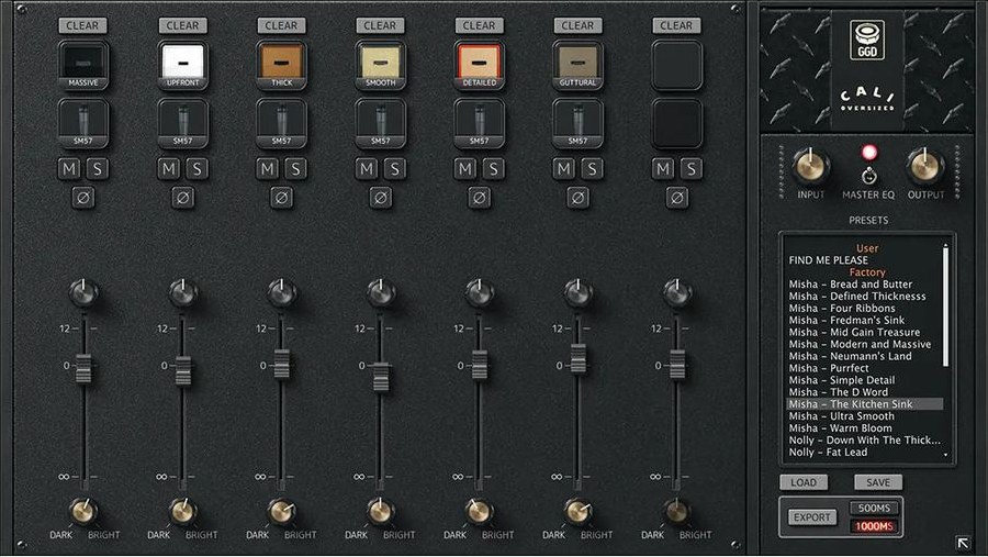 Studio Cabs: Cali Oversized Edition by GetGood Drums
