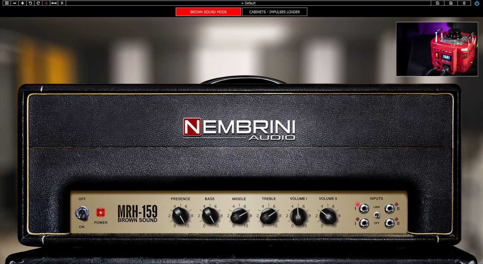 MRH159 Brown Sound by Nembrini Audio