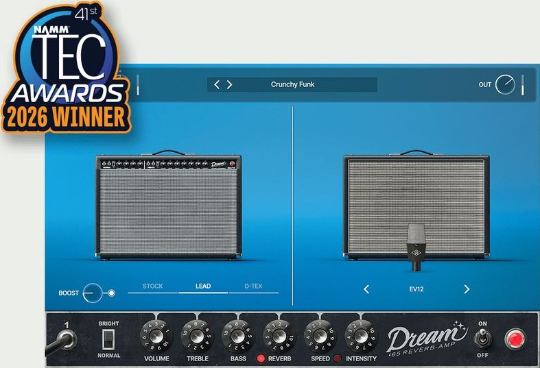 Dream '65 Reverb Amplifier by Universal Audio
