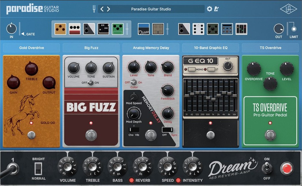 Paradise Guitar Studio by Universal Audio