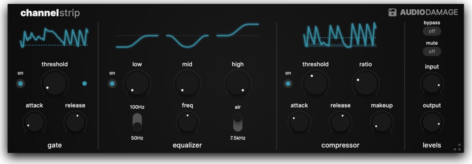 ChannelStrip by Audio Damage