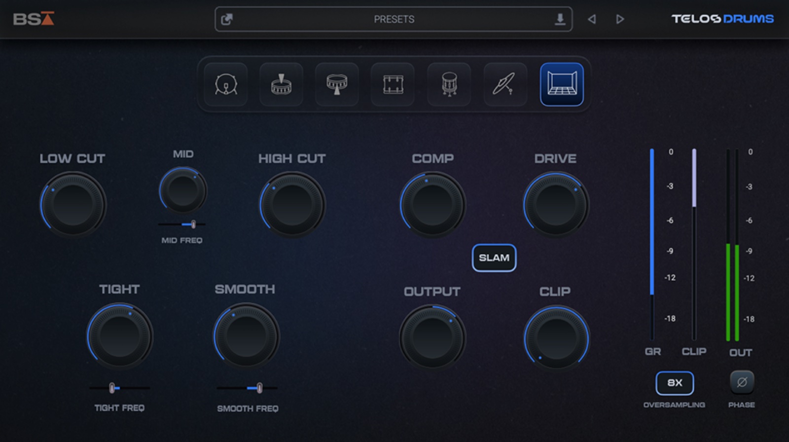 Telos - Drums by Black Salt Audio