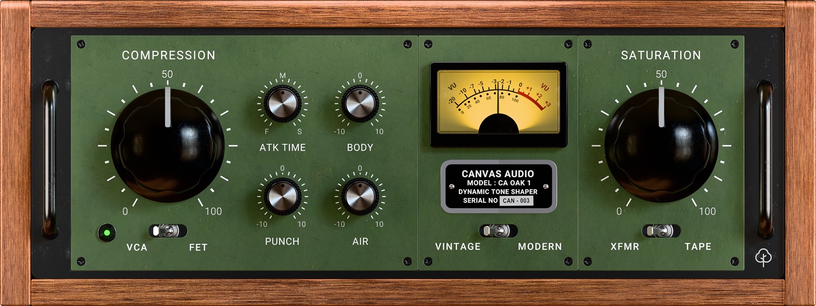 Oak Dynamic Tone Shaper by Canvas Audio