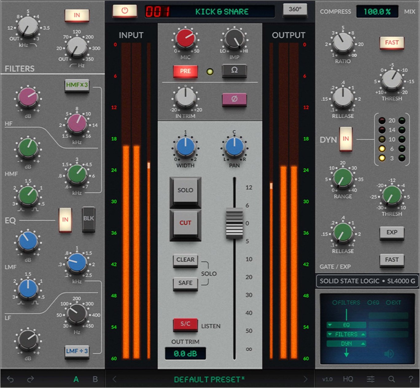 SSL 4K G by Solid State Logic