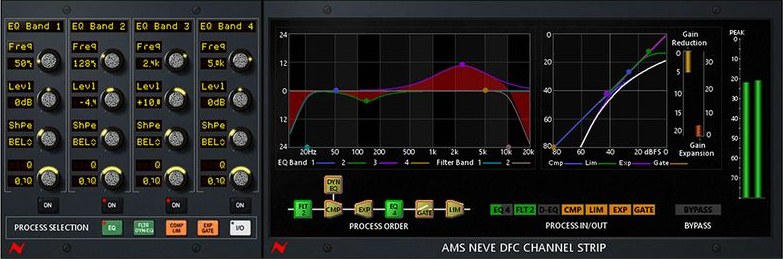 AMS Neve DFC Channel Strip by Universal Audio