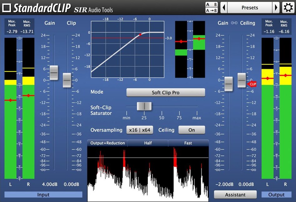 StandardCLIP by SIR Audio Tools