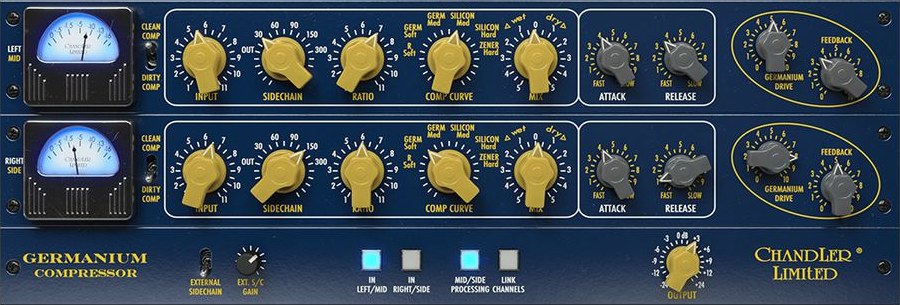 Chandler Limited Germanium Compressor by Softube
