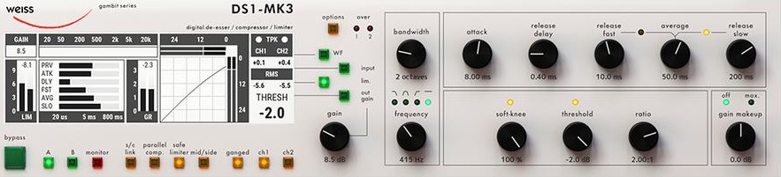 Weiss DS1-MK3 by Softube