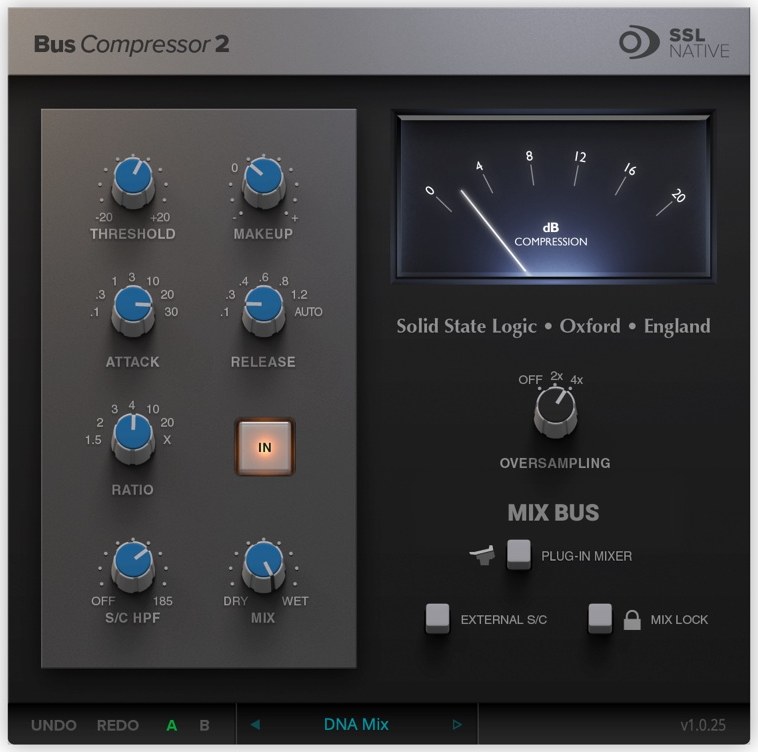 Native Bus Compressor 2 by Solid State Logic
