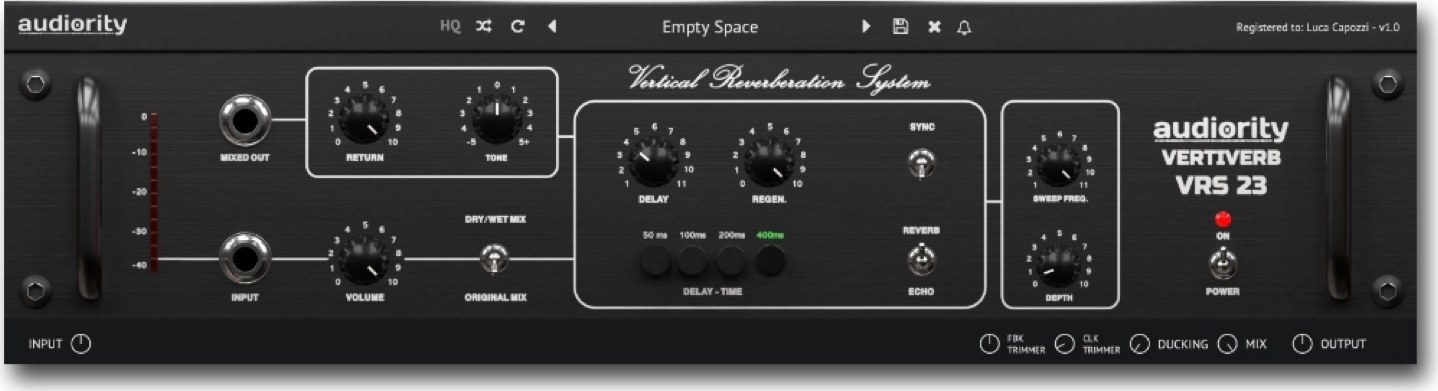 VertiVerb VRS23 by Audiority