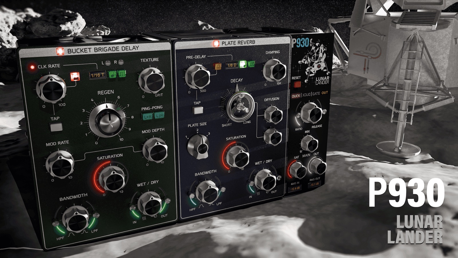 P930 Lunar Lander by Pulsar Modular