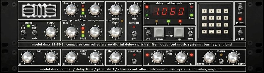AMS DMX Digital Delay & Pitch Shifter by Universal Audio