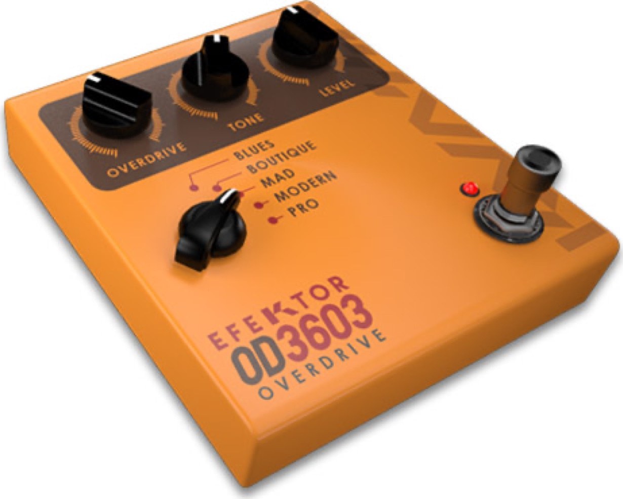Efektor OD3603 Overdrive by Kuassa
