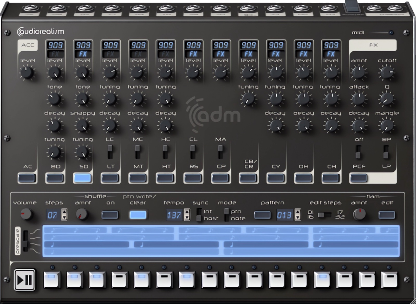 AudioRealism Drum Machine by AudioRealism
