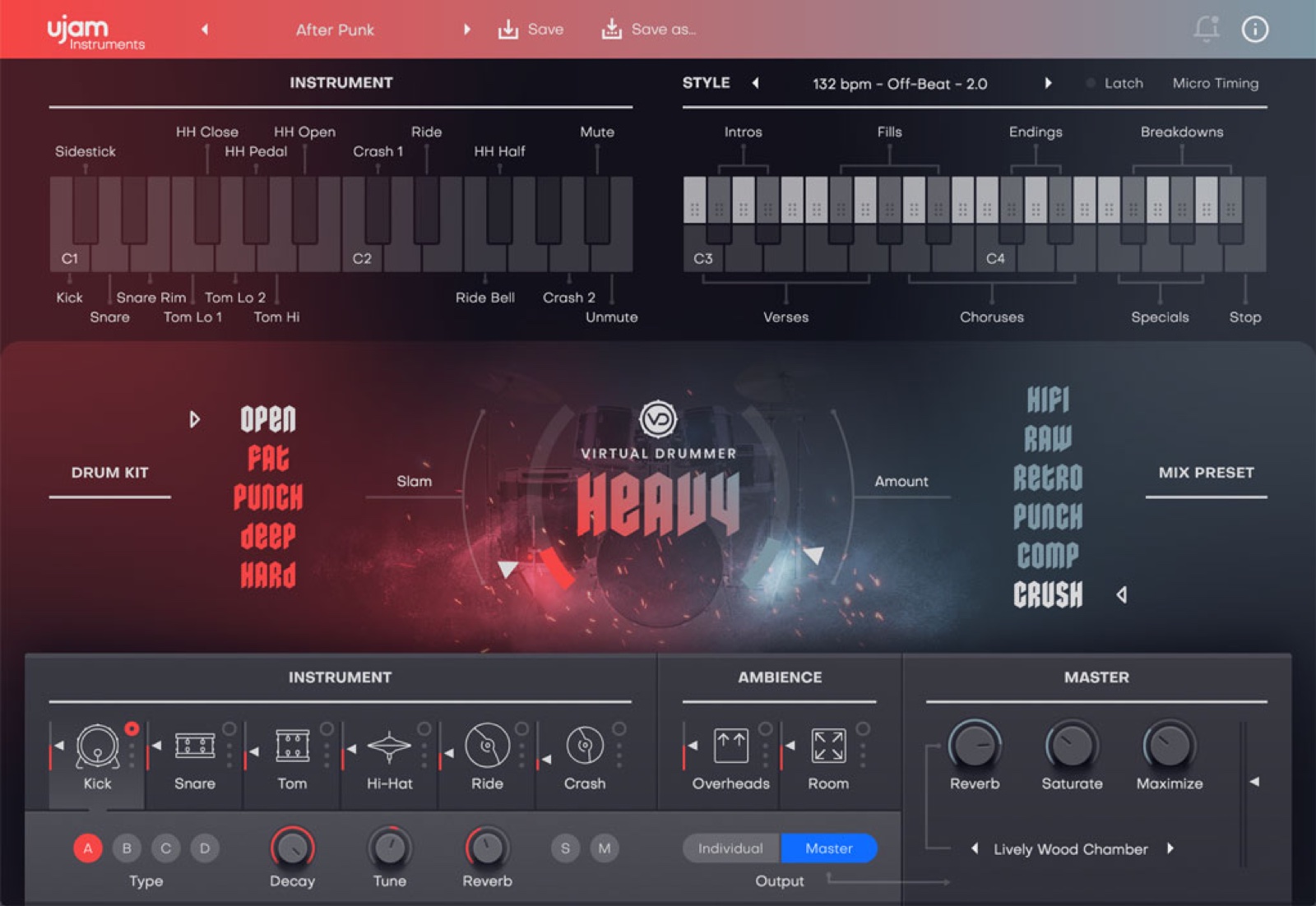Virtual Drummer HEAVY 2 by UJAM
