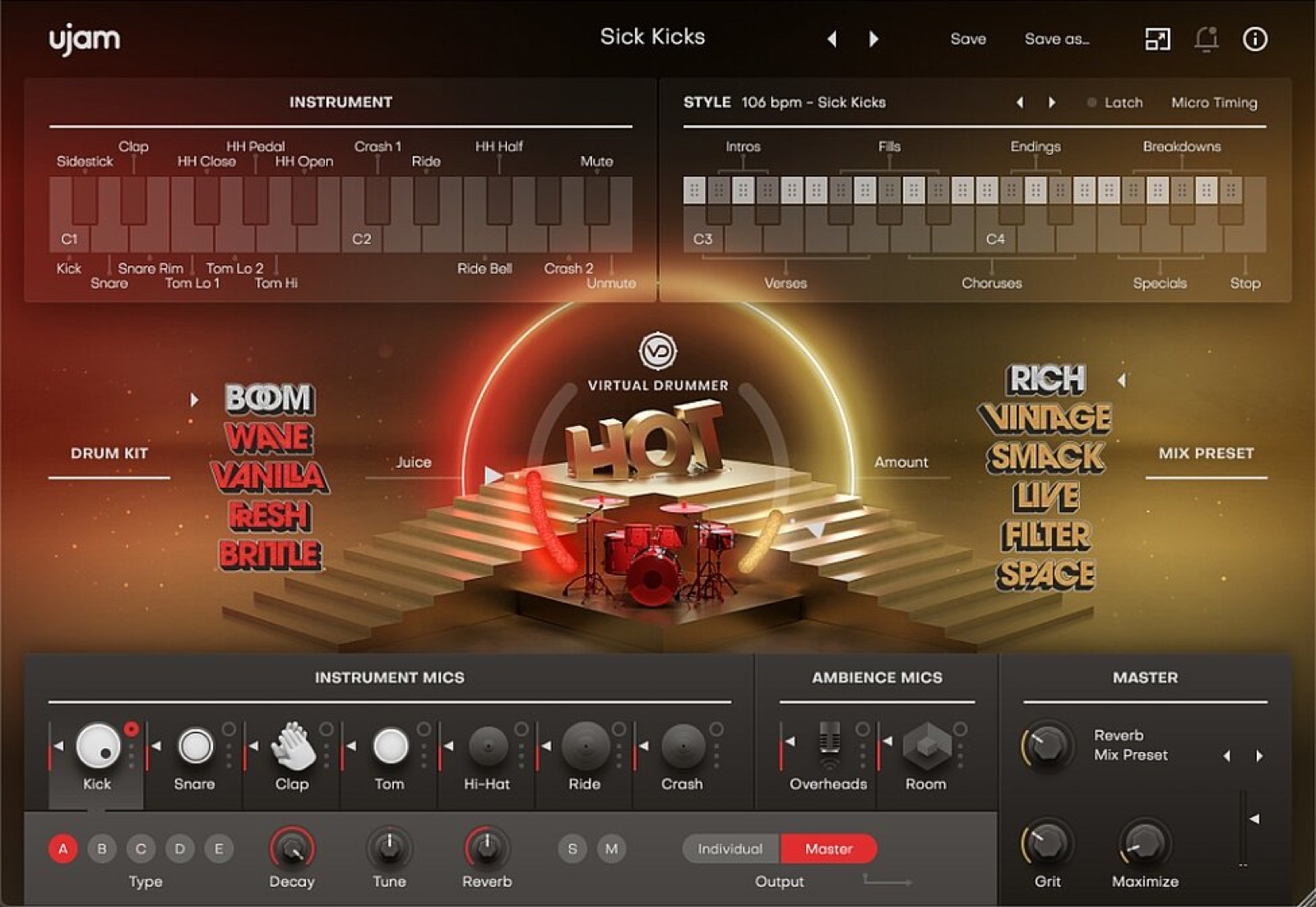 Virtual Drummer HOT by UJAM