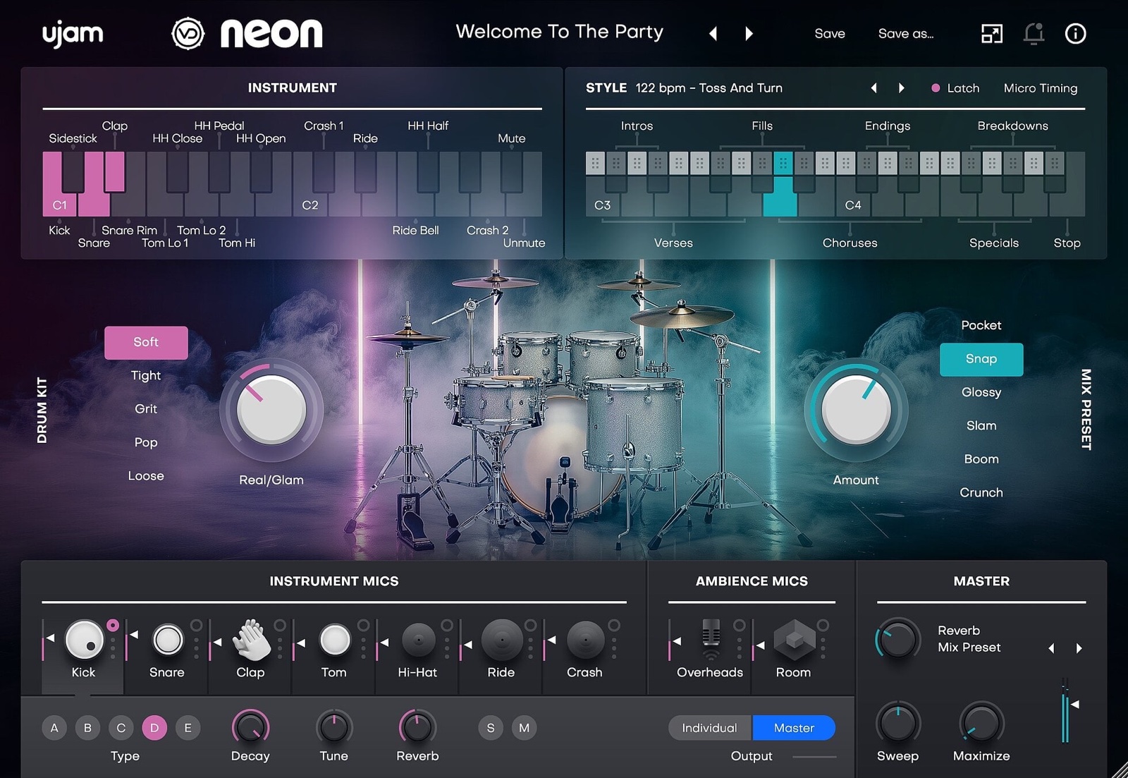 Virtual Drummer NEON by UJAM