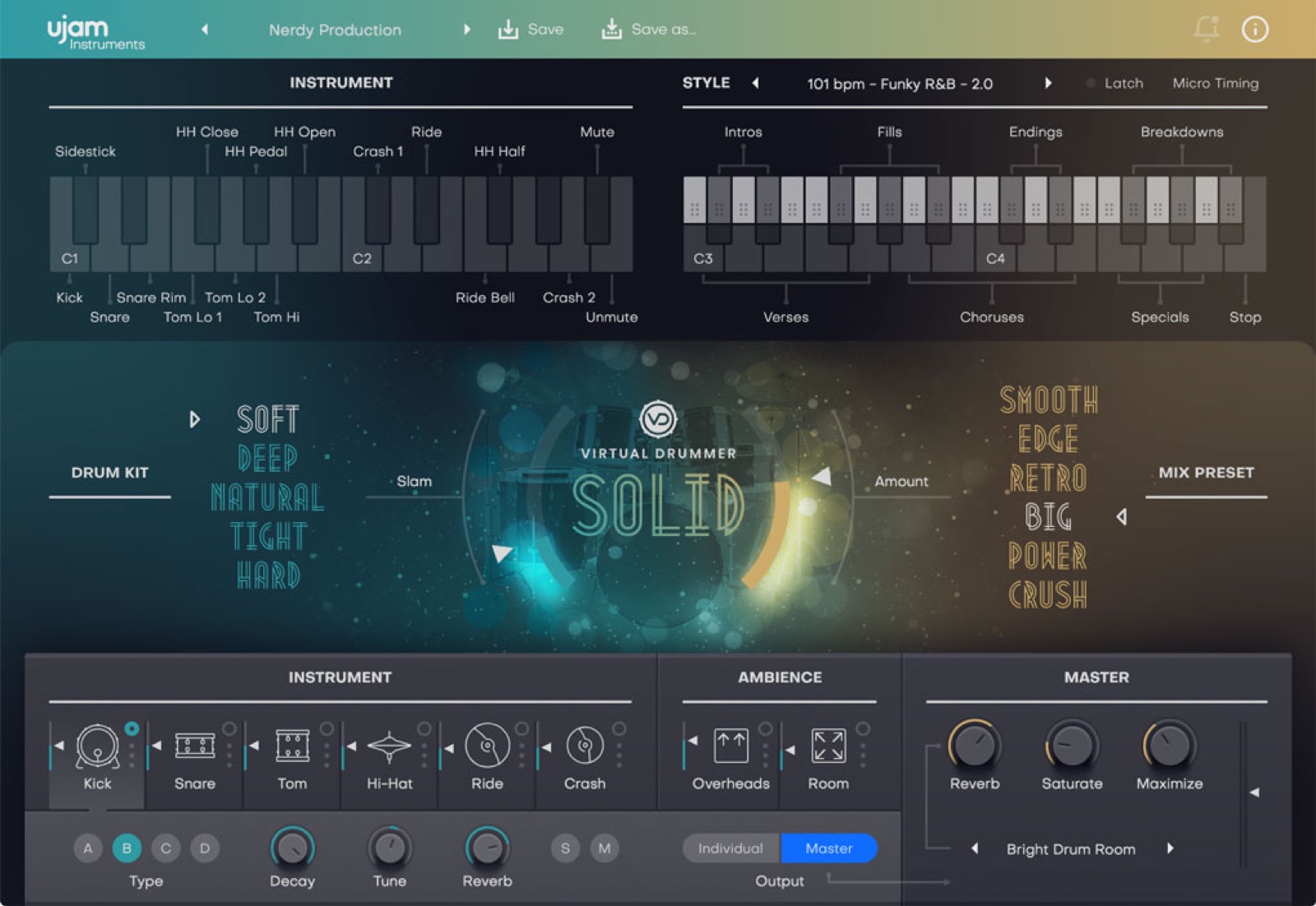 Virtual Drummer SOLID 2 by UJAM