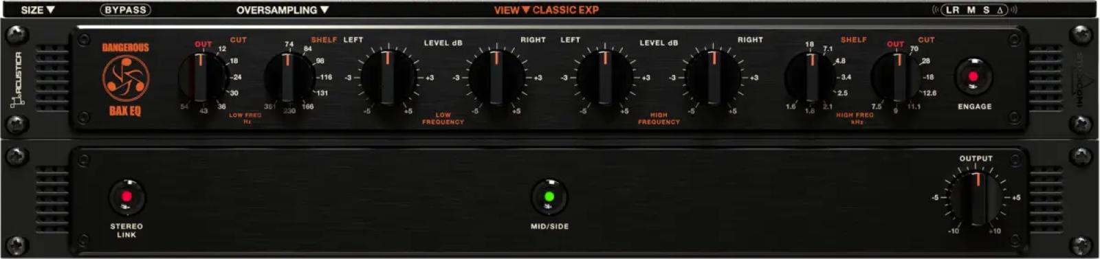 Dangerous Music BAX EQ by Acustica Audio