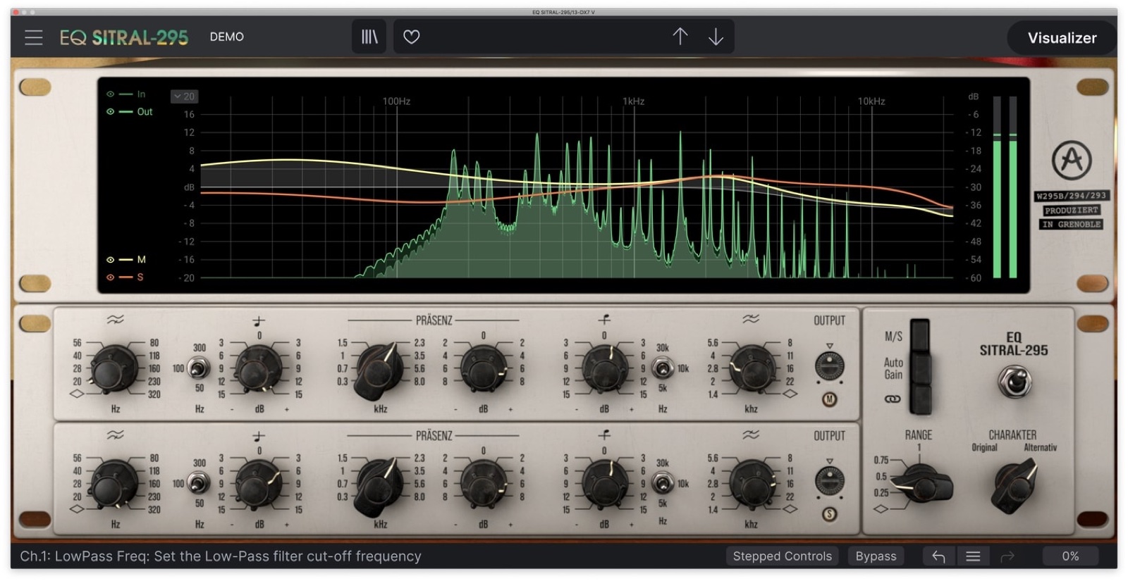 EQ SITRAL-295 by Arturia