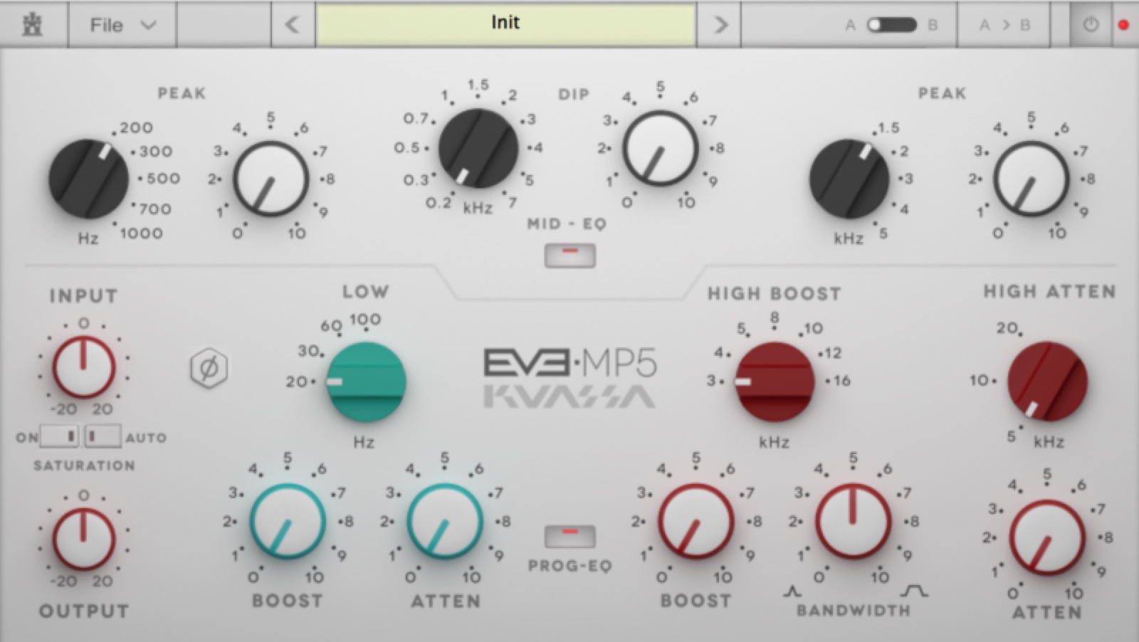 EVE-MP5 50's Equalizer by Kuassa