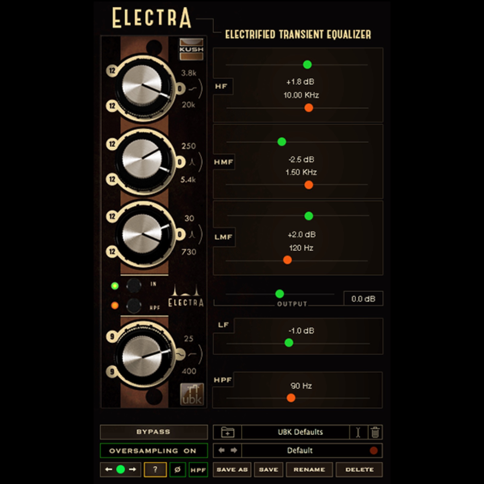 Electra DSP by Kush Audio