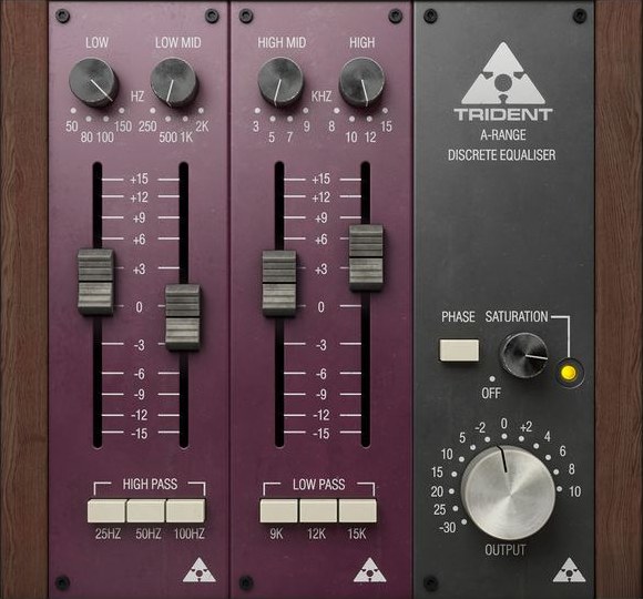 Trident A-Range by Softube