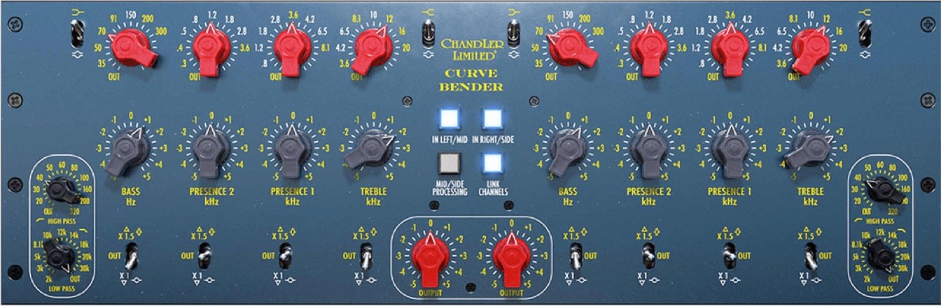 Chandler Limited Curve Bender Mastering EQ by Universal Audio