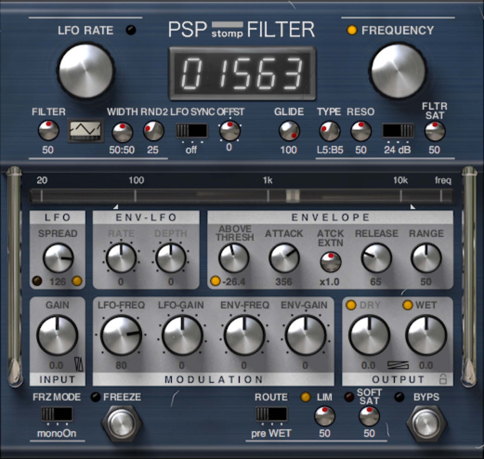 stompFilter by PSP Audioware