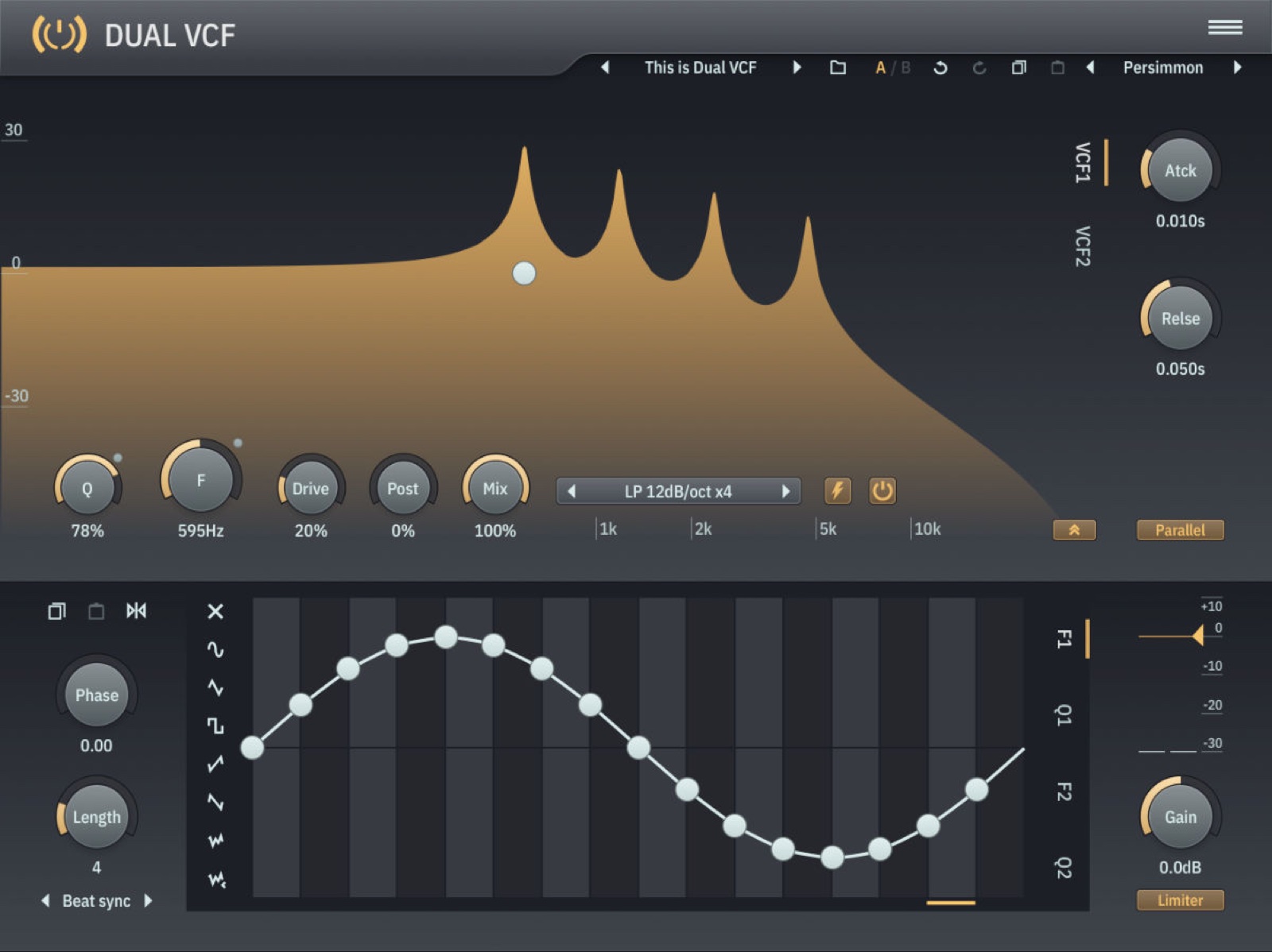 Dual VCF by ToneBoosters