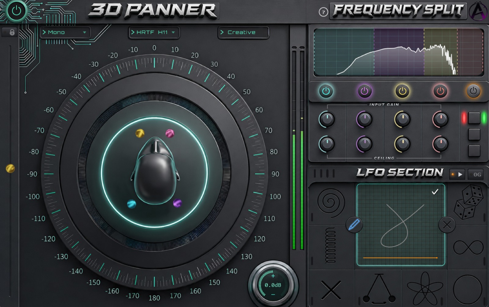 3D Panner by Almudio