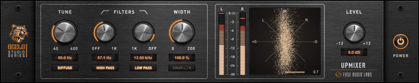 OCELOT Upmixer by Fuse Audio Labs
