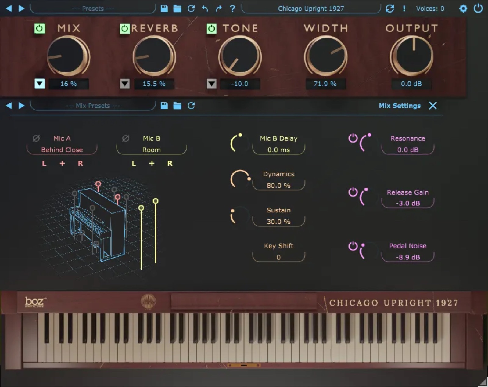 Chicago Upright 1927 Pro by Boz Digital Labs