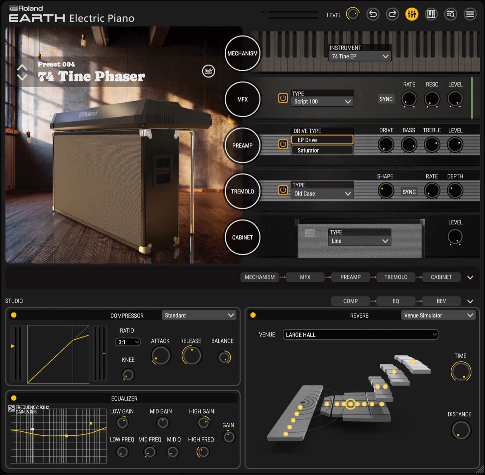 EARTH Electric Piano by Roland