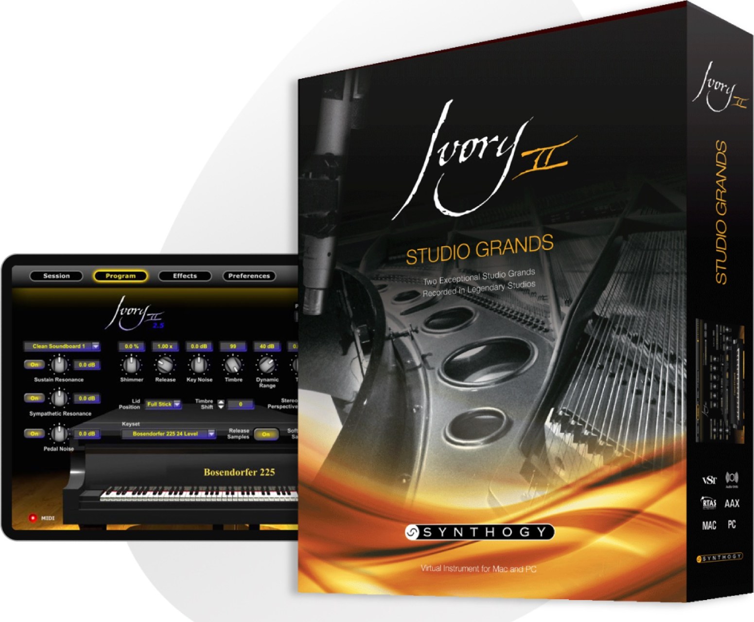 Ivory II Studio Grands by Synthogy