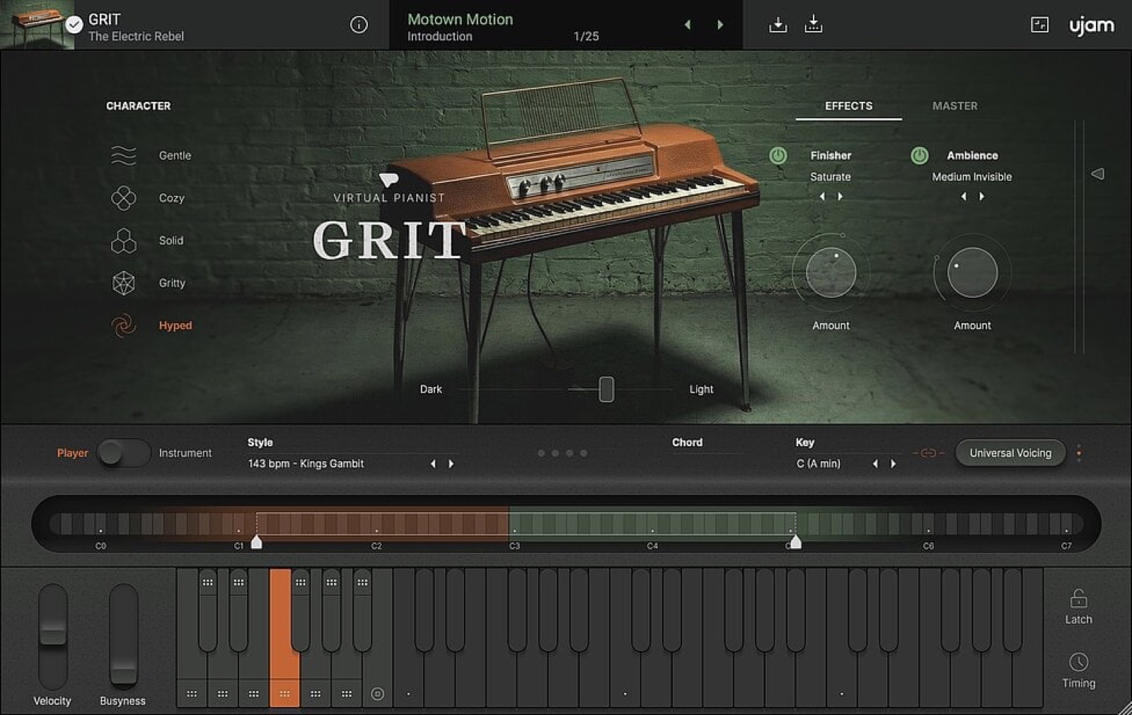 Virtual Pianist GRIT by UJAM