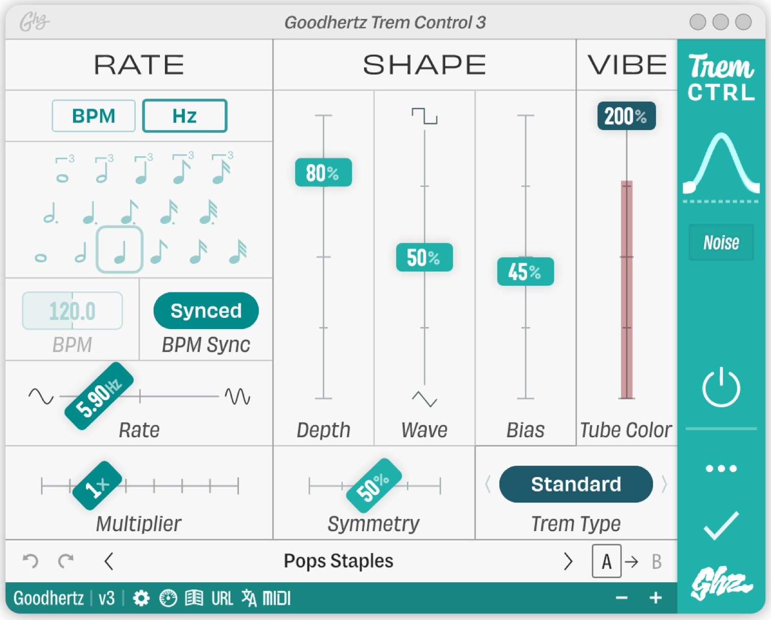 Trem Control by Goodhertz