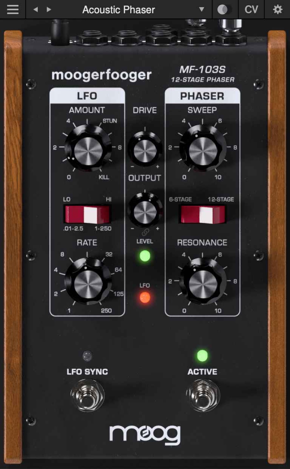 MF-103S 12-Stage Phaser by Moog