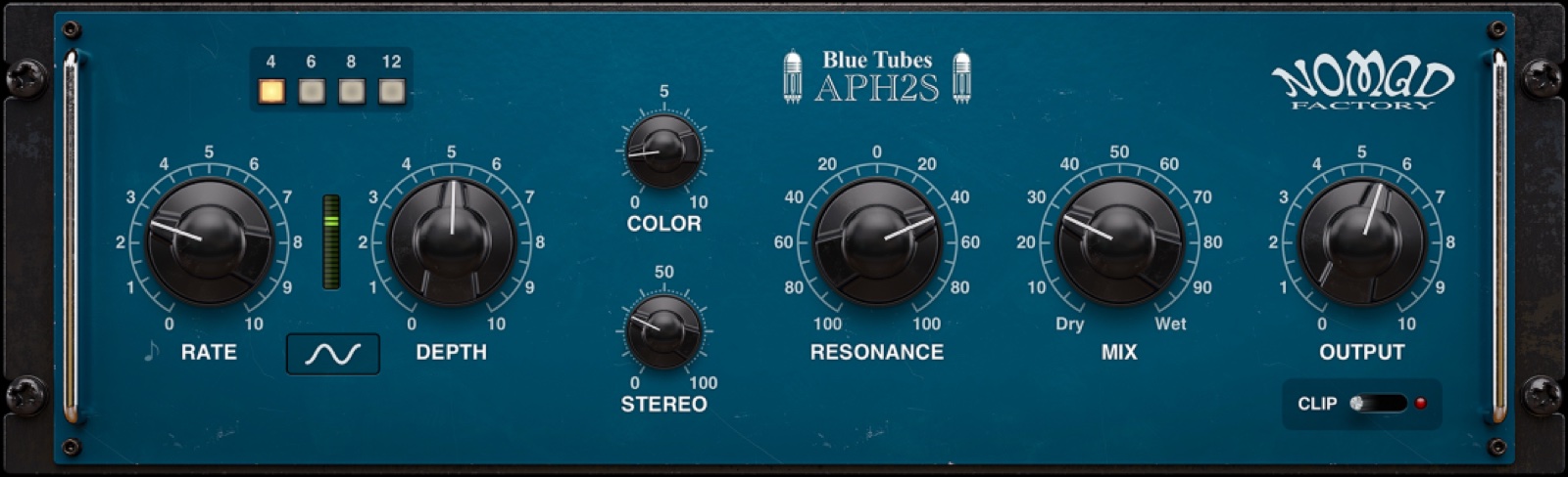 Blue Tubes Analog Phaser APH2S by Nomad Factory