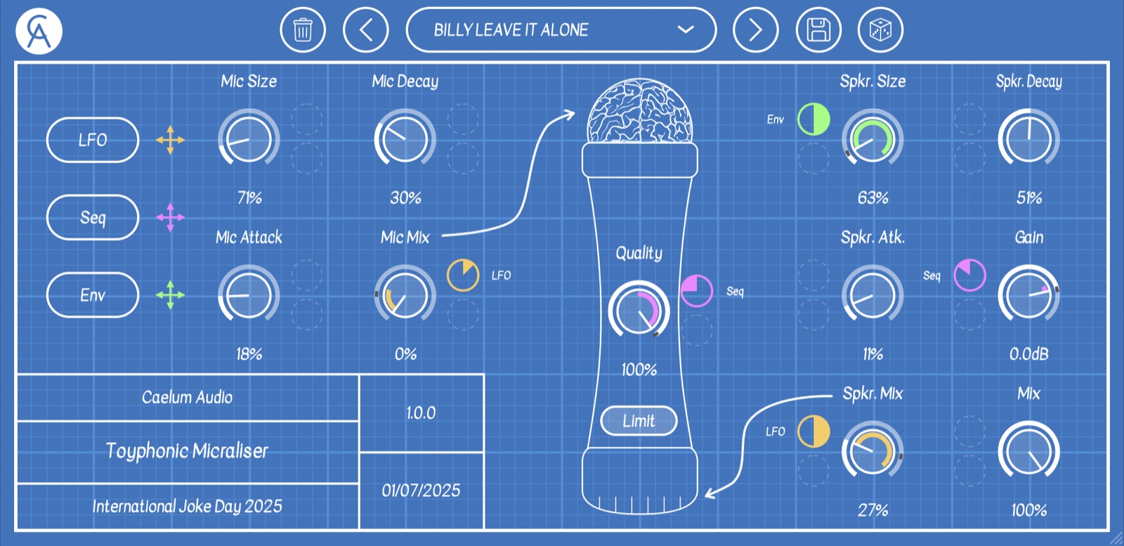 Toyphonic Micraliser by Caelum Audio