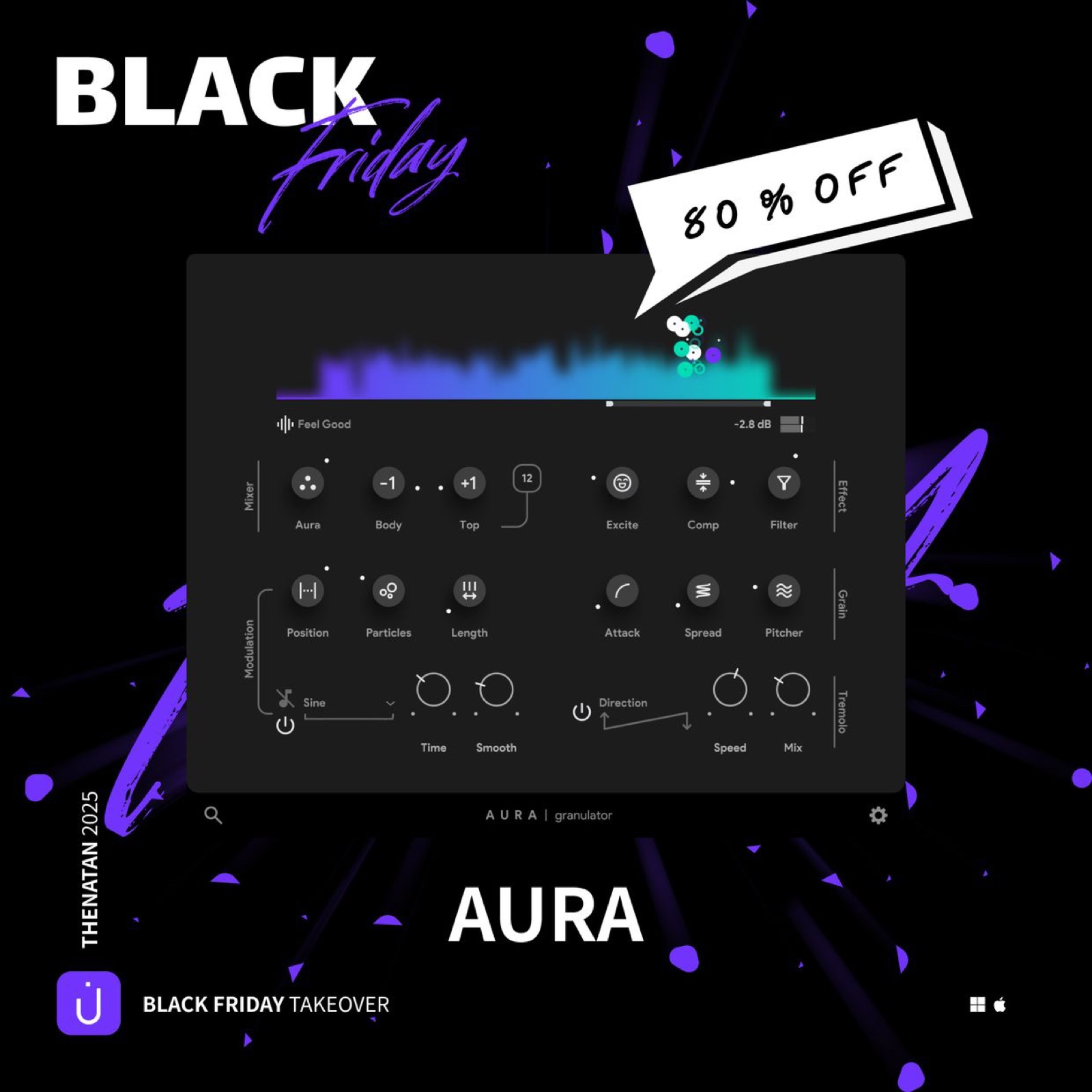 Aura - Cinematic Granulator by Thenatan