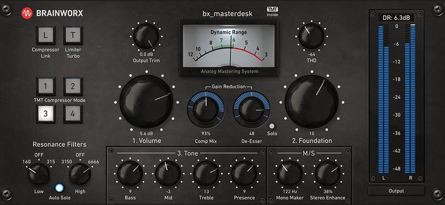 Brainworx bx_masterdesk by Universal Audio