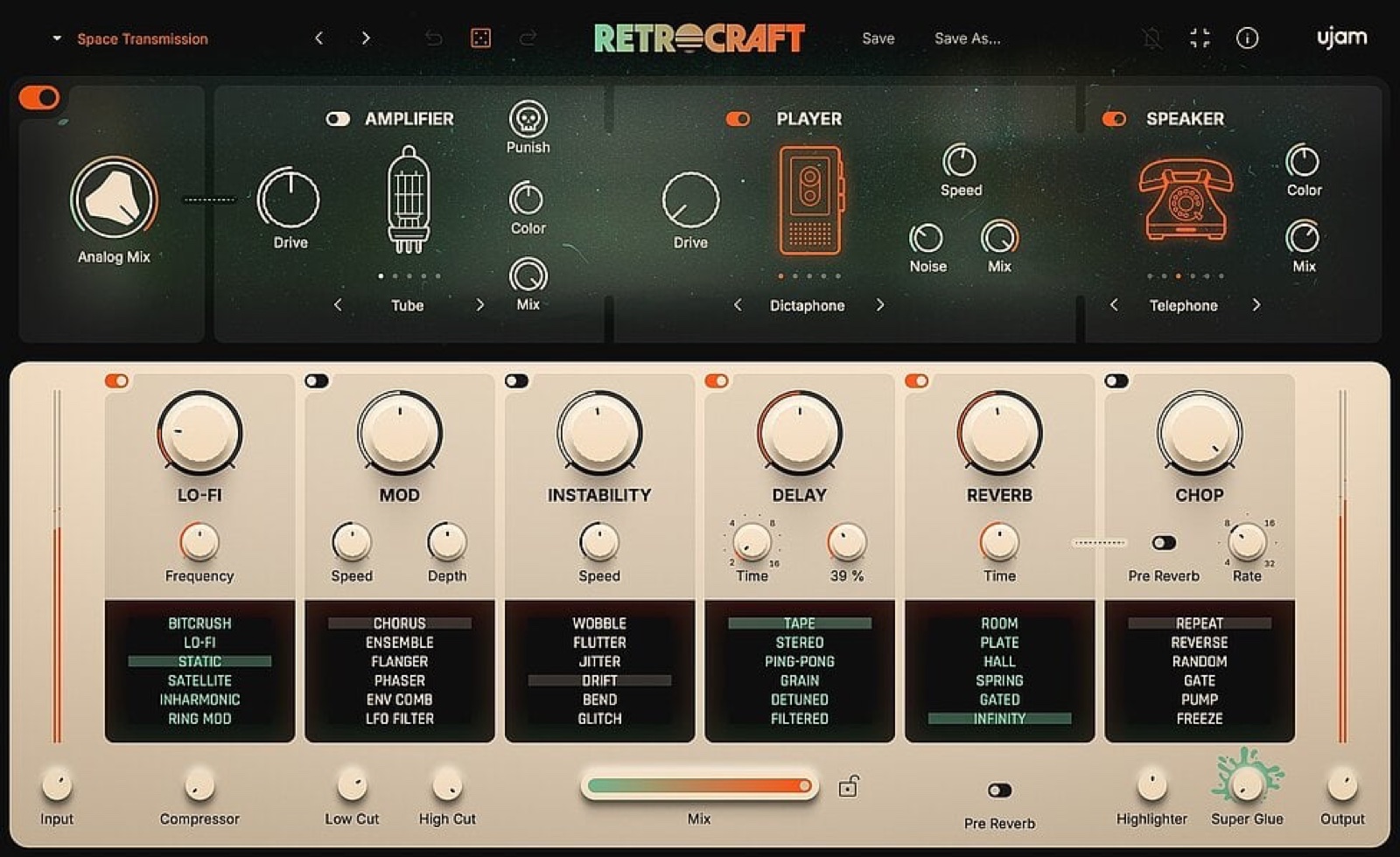 RETROCRAFT by UJAM