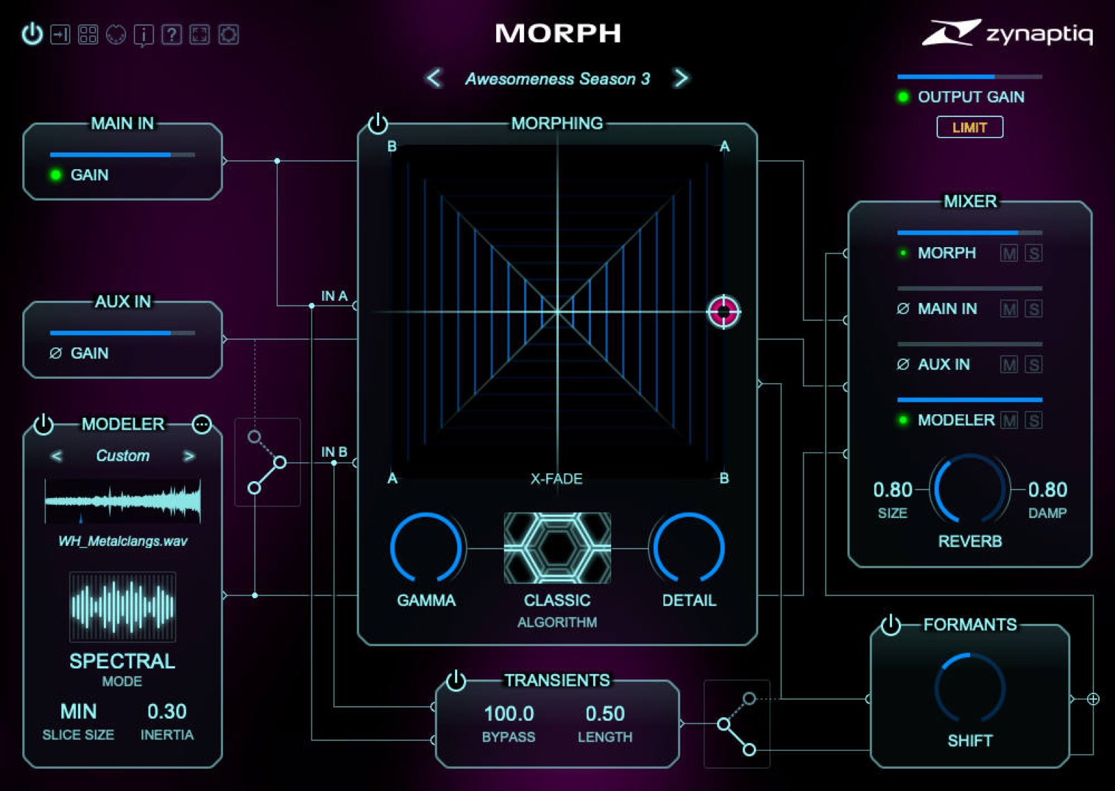 MORPH 3 by Zynaptiq