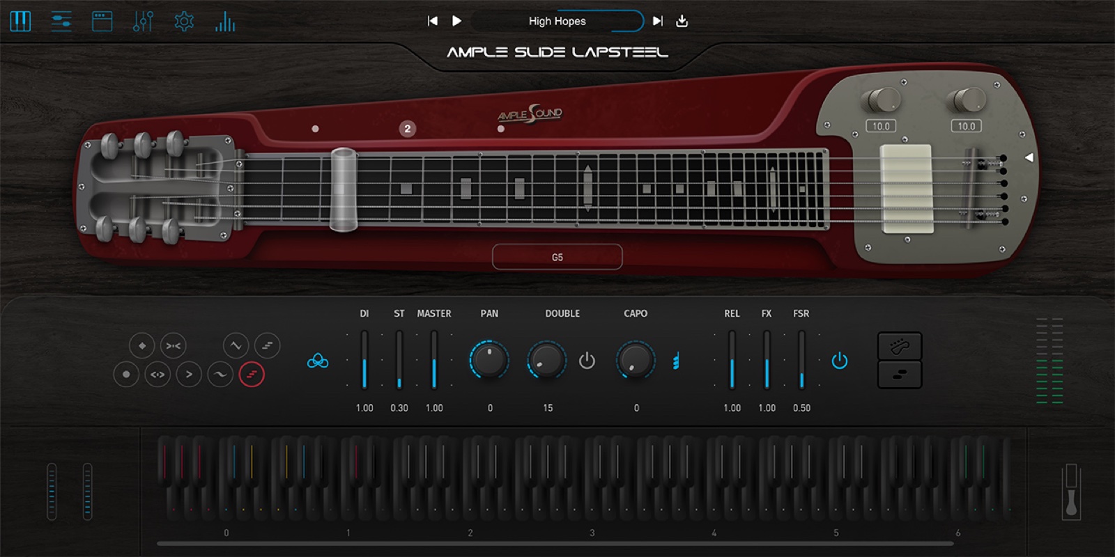 Ample Slide Lapsteel by Ample Sound