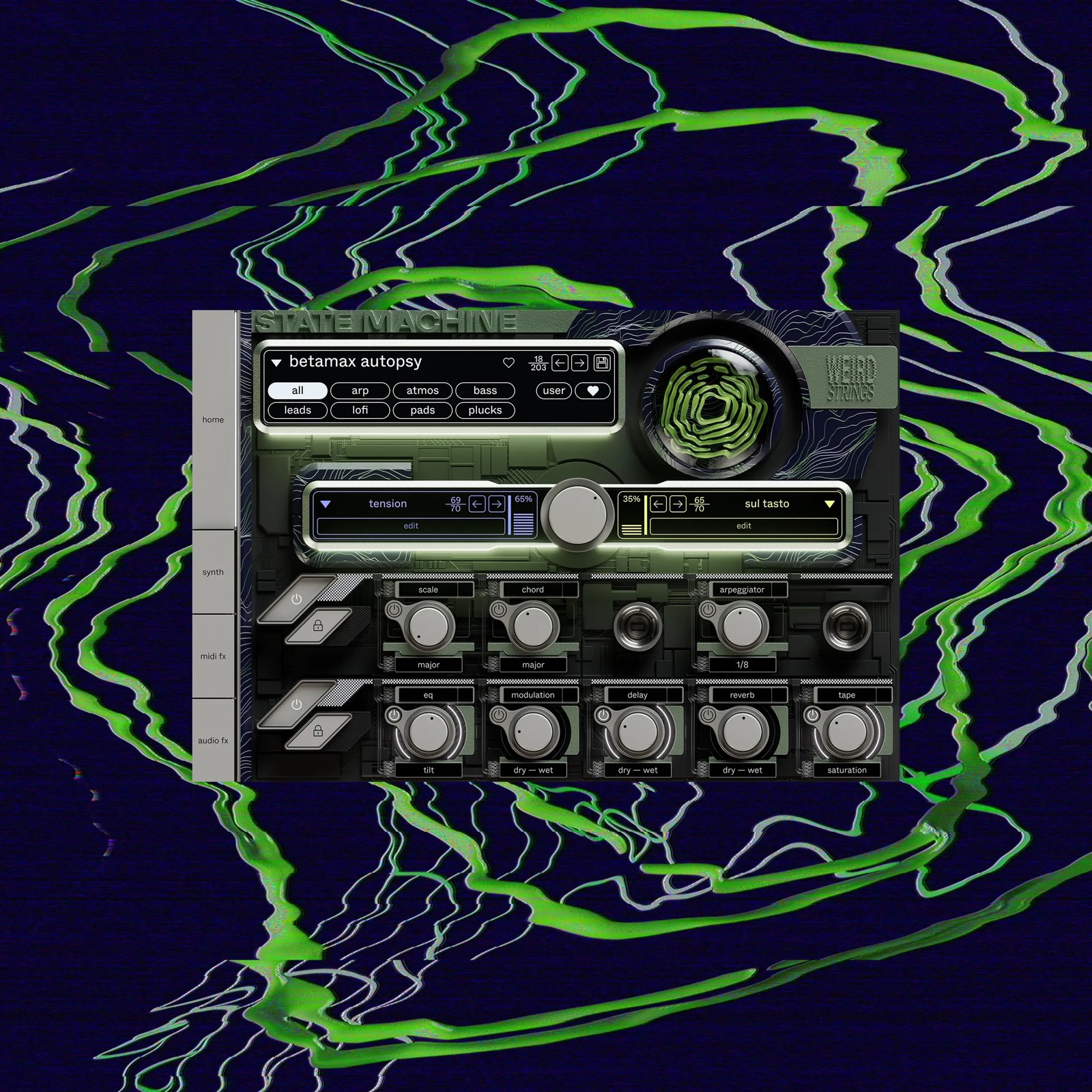 State Machine Weird Strings by Cradle