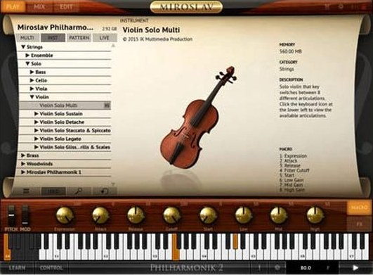 Miroslav Philharmonik 2 by IK Multimedia