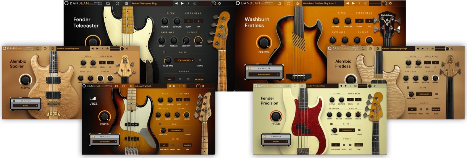 Dan Dean Essential Bass Collection by Tracktion