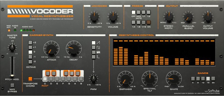Vocoder by Softube