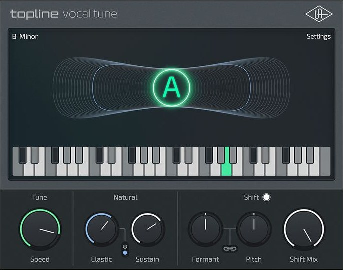 Topline Vocal Tune by Universal Audio